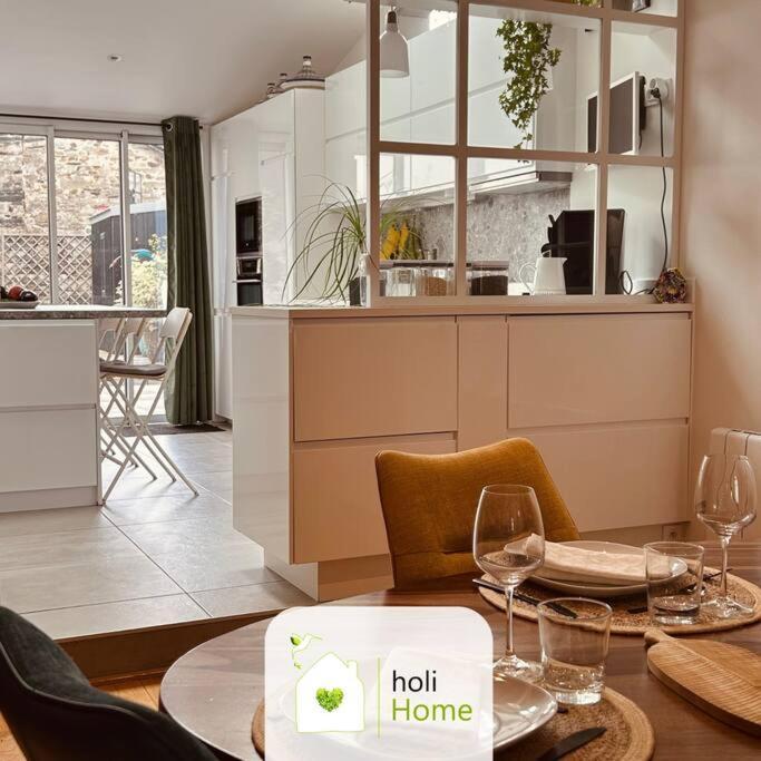 Vitré H3 Charmante Maison Sur La Vilaine Pres Du Chateau מראה חיצוני תמונה